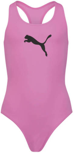 Puma sportbadpak met logo roze