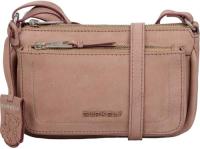 Burkely leren crossbody tas Still Selene oudroze