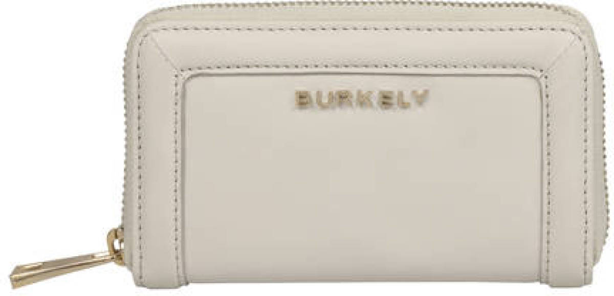 Burkely leren portemonnee Beloved Bailey ecru