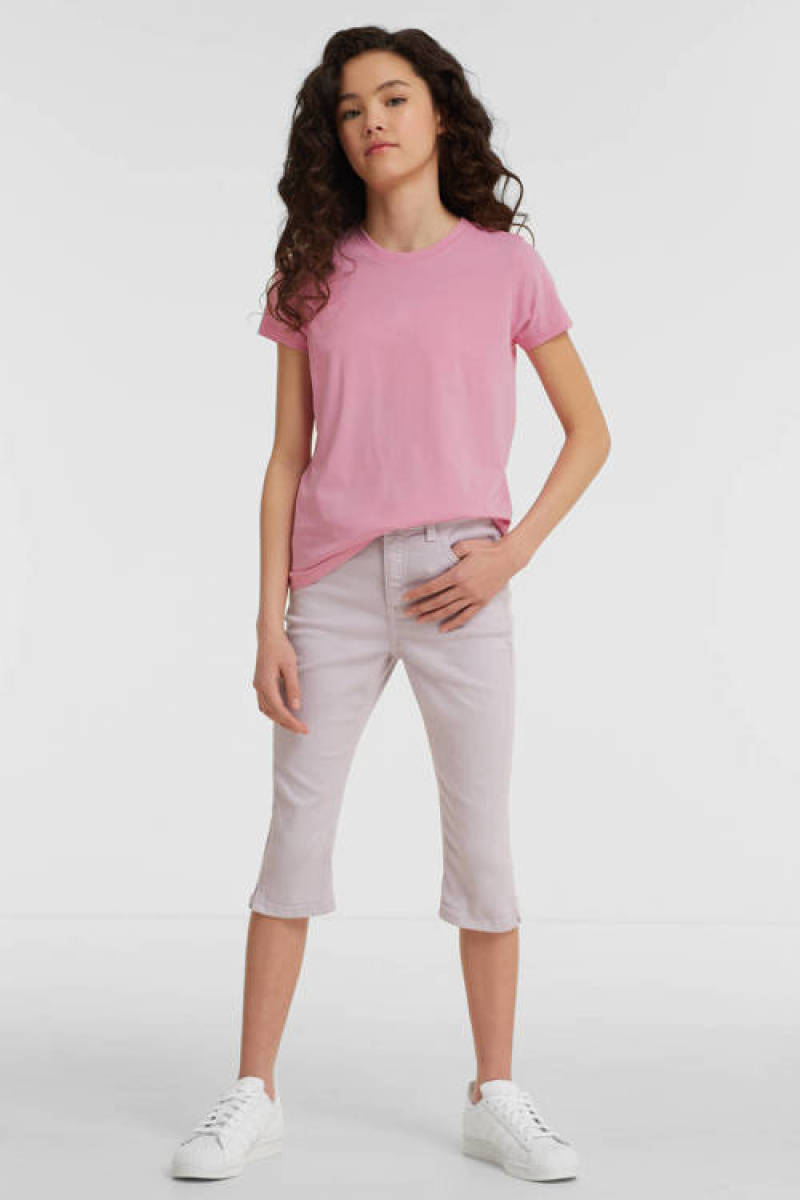 anytime capri jeans lila
