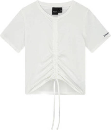 NIK&NIK T-shirt Pullup van biologisch katoen wit