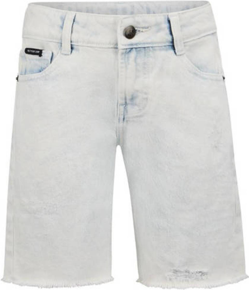 Retour Denim short Quinn light blue denim