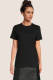 SELECTED FEMME T-shirt SLFMYESSENTIAL van biologisch katoen zwart