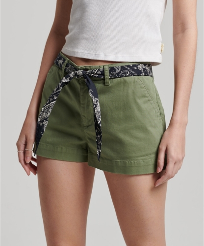 Superdry regular fit short groen