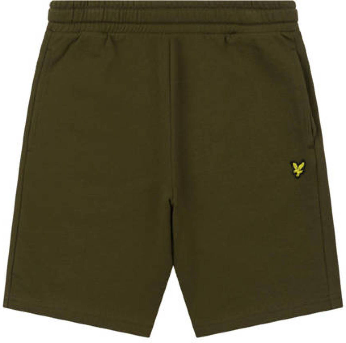 Lyle & Scott sweatshort donker olijfgroen