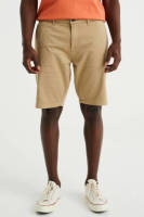 WE Fashion straight fit short greige