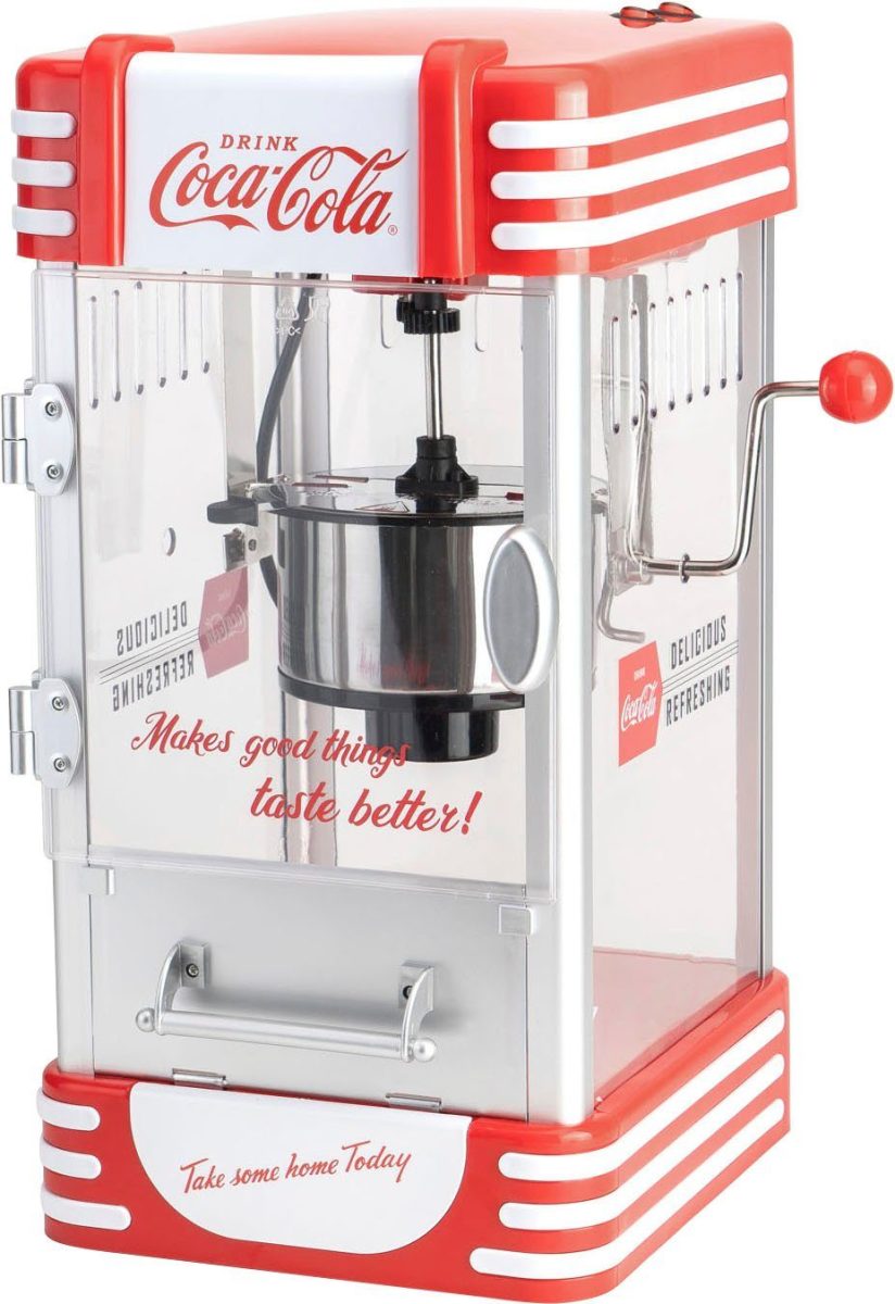 SALCO 2-in-1-popcornmachine Coca-Cola SNP-27CC