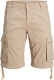 Jack & Jones PANTS STUDIO loose fit cargo short JPSTZEUS oxford tan