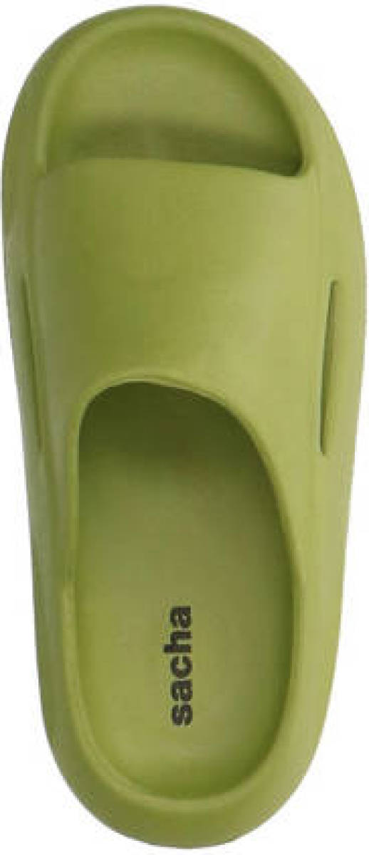 Sacha badslippers groen