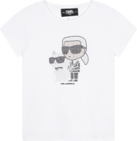 T-shirt Korte Mouw Karl Lagerfeld  Z15420-10P-C