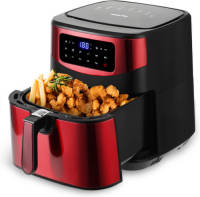 Swiss Pro+ Digitale Airfryer 10l Rood - 10 Liter
