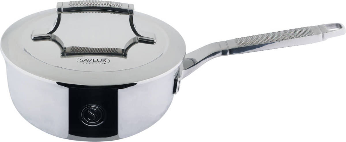 Saveur  Selects - Triply Rvs Steelpan Inductie - 20cm - 1.8 Liter