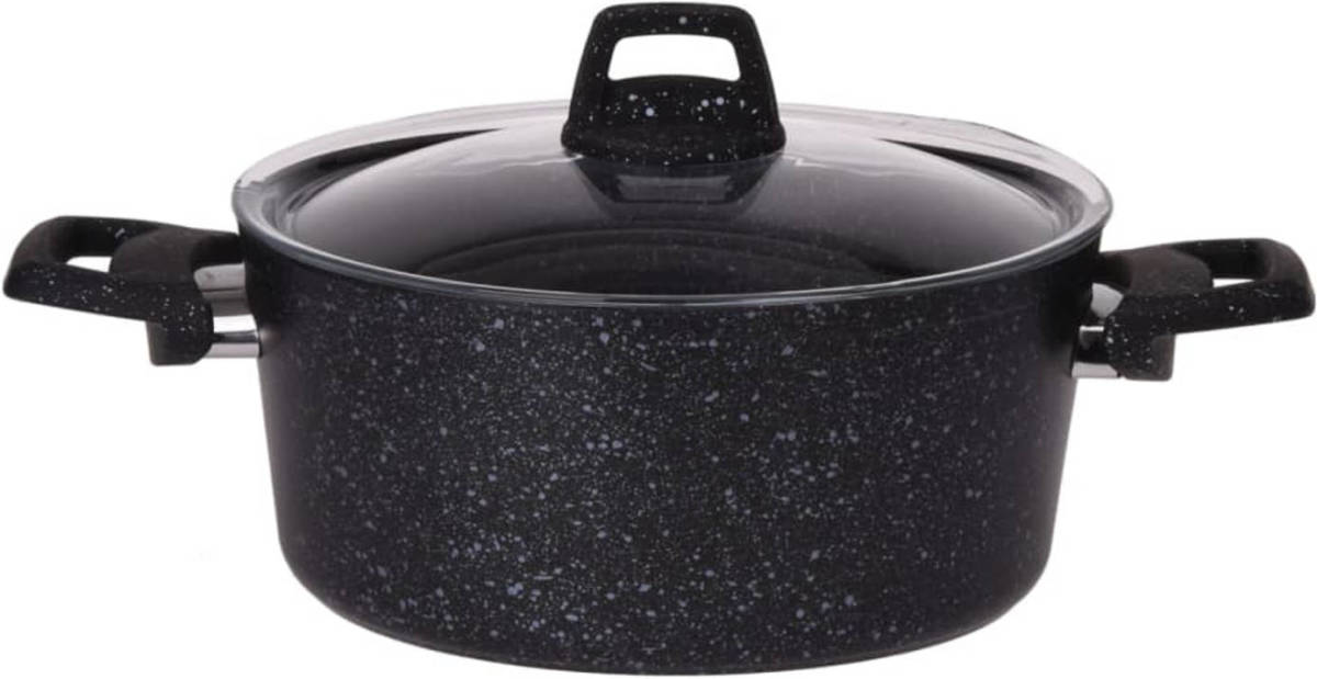 Excellent Houseware Braadpan Met Deksel 4,4 L Aluminium