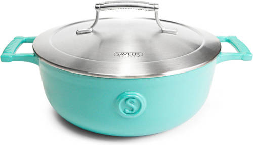 Saveur  Selects - Gietijzeren Hapjespan - 25cm - Saveur Blauw