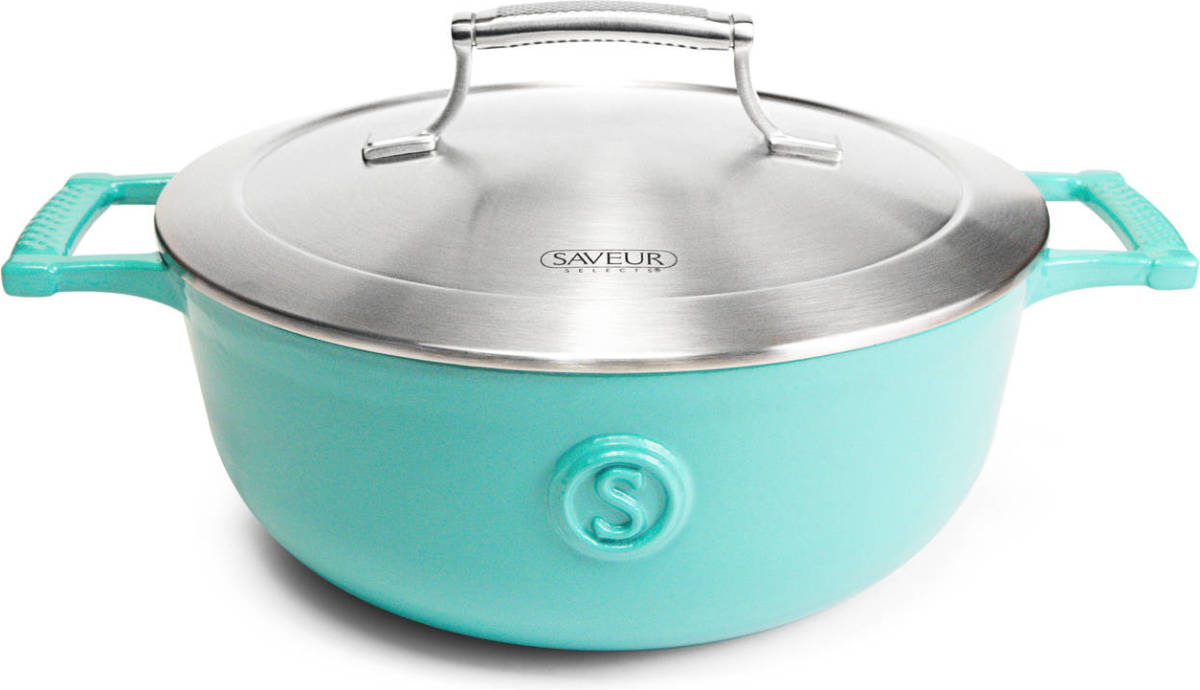 Saveur  Selects - Gietijzeren Hapjespan - 25cm - Saveur Blauw