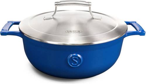 Saveur  Selects - Hapjespan - 25cm - Klassiek Blauw
