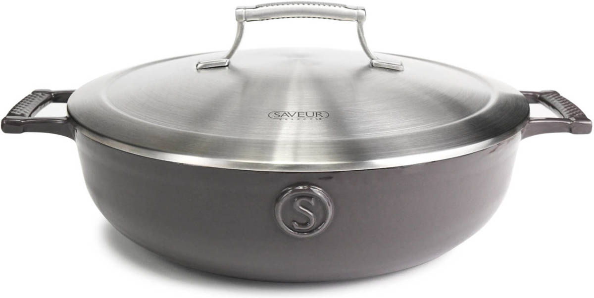 Saveur  Selects - Hapjespan - 30cm - Grijs