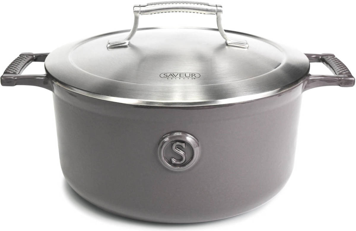 Saveur  Selects - Gietijzeren Braadpan - 25cm - Grijs