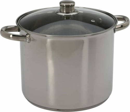 Excellent Houseware Braadpan Met Deksel 9 L Roestvrij Staal