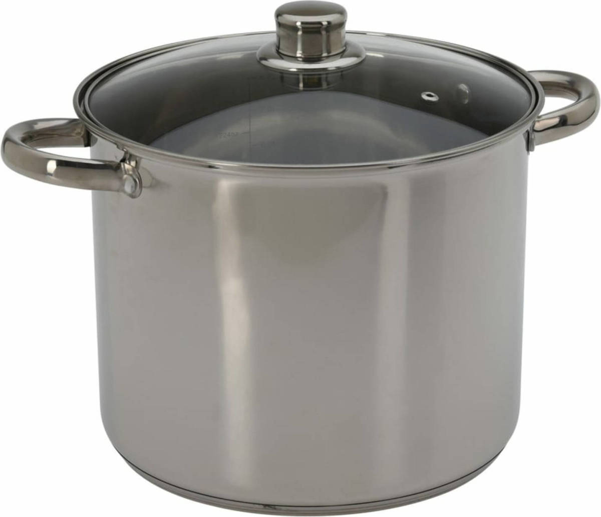 Excellent Houseware Braadpan Met Deksel 9 L Roestvrij Staal