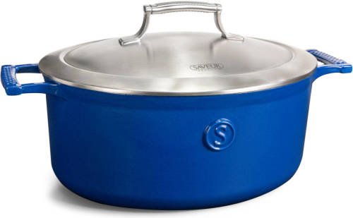 Saveur  Selects - Ovale Braadpan - 30cm - Klassiek Blauw