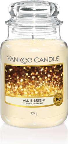 Yankee Candle Geurkaars Large All Is Bright - 17 Cm / ø 11 Cm