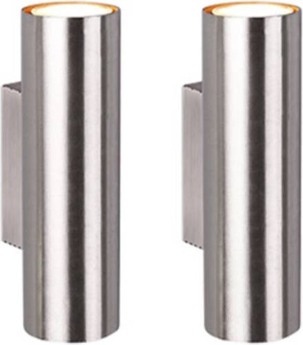 Trio Marley Wandlamp Nikkel Mat - 2 Stuks