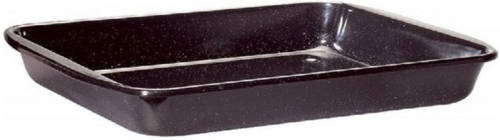 RIESS Ovenschaal - Laag - 42 X 33 X 4.5 Cm - Zwart