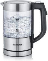 SEVERIN Wk 3458 Waterkoker Snoerloos, Bpa-vrij Rvs, Zwart
