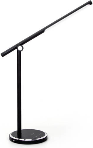 Aigostar Vince - Led Bureaulamp- Dimbaar -Opvouwbaar - Usb Opladen - Smart Touch - Zwart