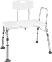 Tectake - Douchekruk Douchebank Met Rug- En Armleuning - 402512