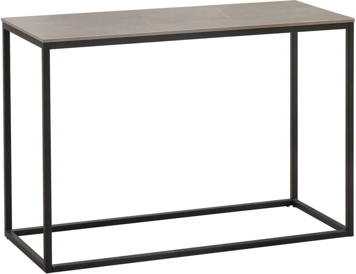 Dimehouse Industriële Sidetable Fien Marmerlook Grijs