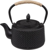 Secret de Gourmet Theepot - Gietijzer - 1 Liter - Zwart - Theepotten