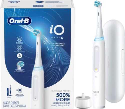 Braun Oral-B Io 4 Elektrische Tandenborstel Wit