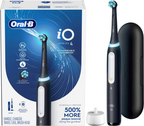 Braun Oral-B Io 4 Elektrische Tandenborstel Zwart