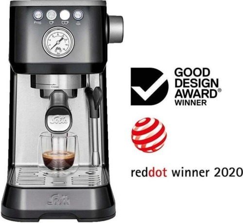 Solis Barista Perfetta Plus 1170 V2 Espressomachine - Pistonmachine - Zwart