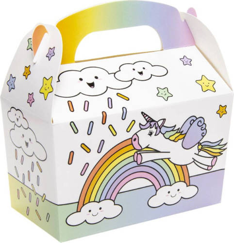 Decopatent ® Uitdeelcadeaus 12 Stuks Unicorn Traktatie - Uitdeel