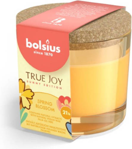Bolsius Geurglas Met Deksel 66/83 True Joy Spring Blossom