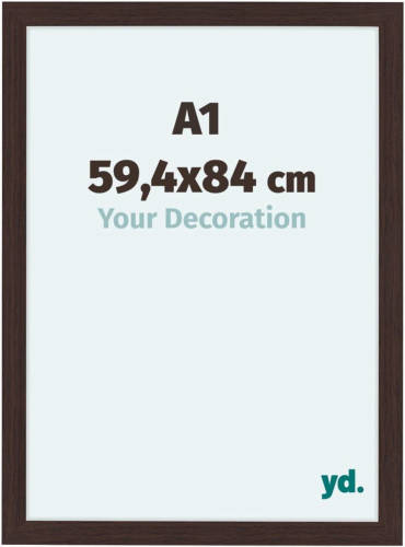 Your Decoration Como Mdf Fotolijst 59,4x84cm A1 Eiken Donker