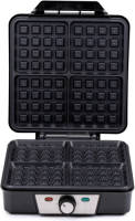 Alpina Wafelijzer - Brusselse Wafels - Antiaanbaklaag - 4 Wafels - 1200w