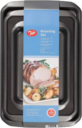 Tala - Braadsledes, Set Van 3 Stuks, Non-stick - Tala Everyday