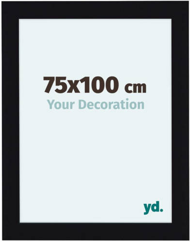 Your Decoration Como Mdf Fotolijst 75x100cm Zwart Hoogglans