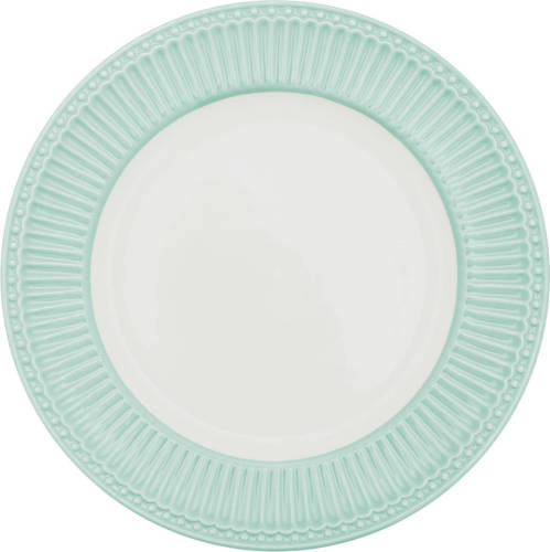 GreenGate Dinerbord Alice Cool Mint (Ø26.5 Cm)