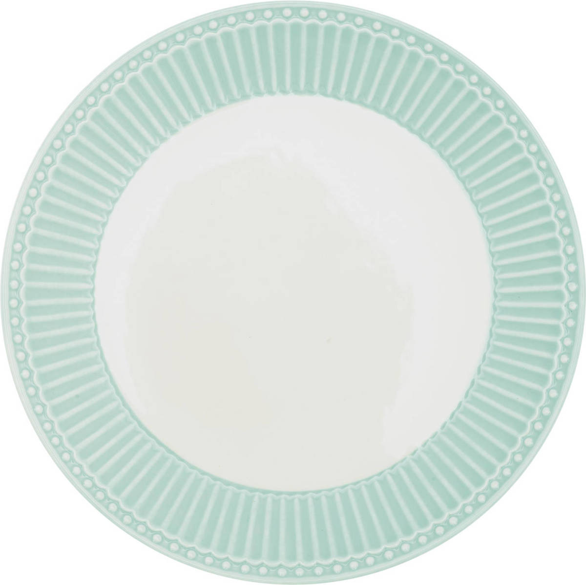GreenGate Ontbijtbord Alice Cool Mint (Ø23 Cm)
