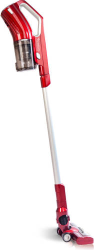 TurboTronic Vs280 Draadloze Steelstofzuiger Met Handstofzuiger - Rood
