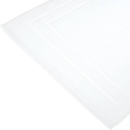 Atmosphera Badkamerkleed/badmat Voor Op De Vloer Ivoor Wit 50 X 70 Cm - Badmatjes