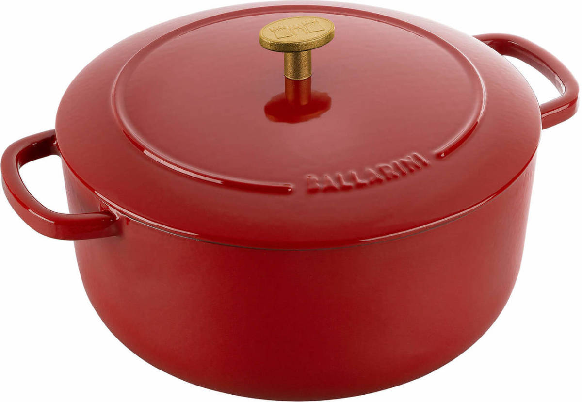 Ballarini Bellamonte Braadpan Rond 24cm - 4l Rood