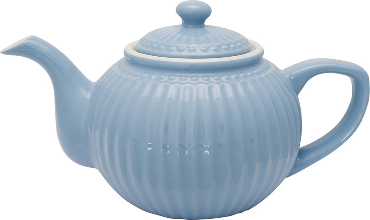 GreenGate Theepot Alice Nordic Sky Blue - 1 Liter