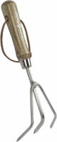 Talen Tools Dutch Garden - Handcultivator - Hoogwaardig Rvs - Fsc Hout