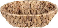 Clayre & Eef Opbergmand 24x20x8 Cm Bruin Rotan Ovaal Mand Bruin Mand
